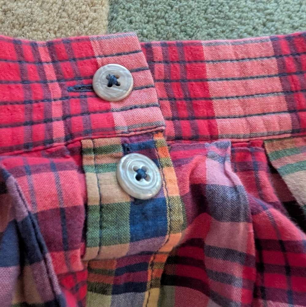 J. Crew Plaid Skirt xxs - Picture 3 of 9